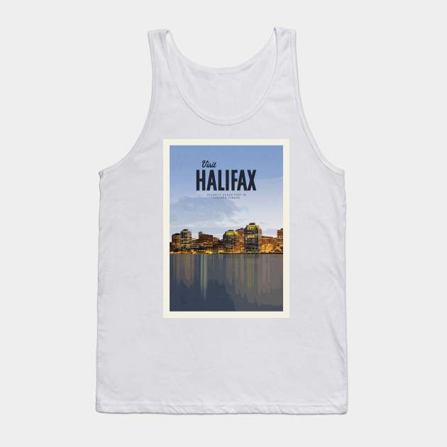 Visit Halifax Tank Top by Mercury Club